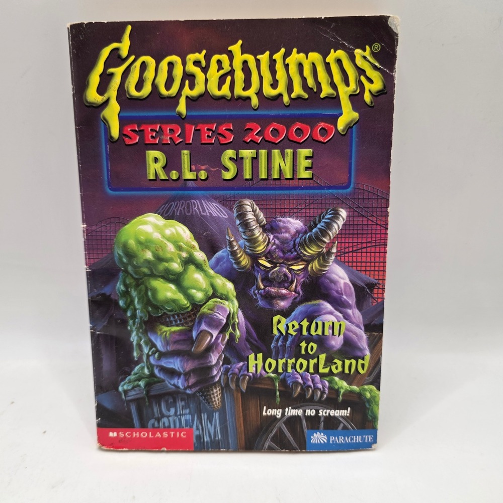 Goosebumps Series 2000 Return to HorrorLand RL Stine Book 13 First Print 1999 PB